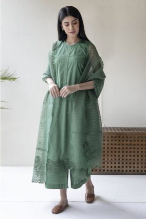 DYOT Lawn Full Heavy Embroidered Dress With Embroidery Patches
